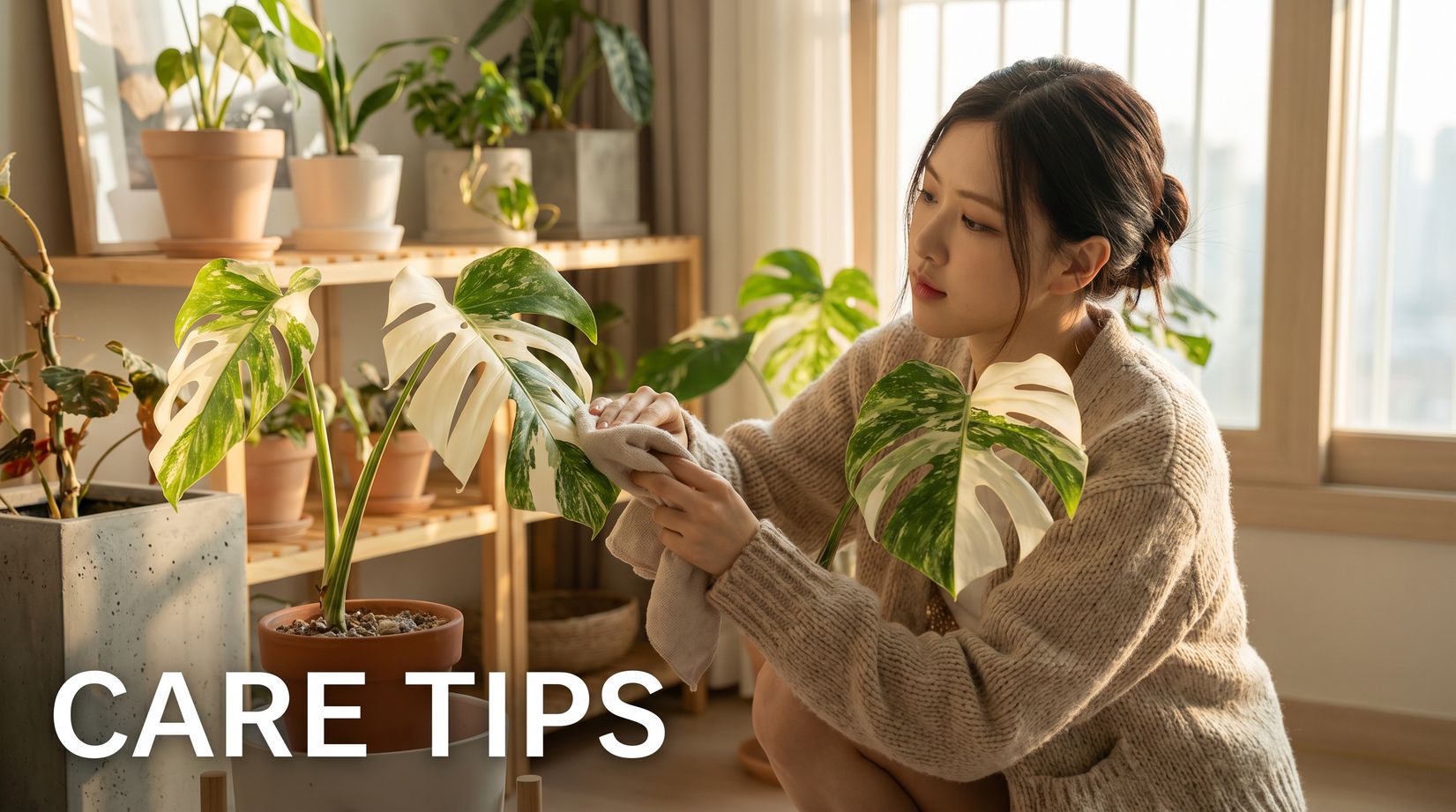 母狗官网龟背竹养护视频教程